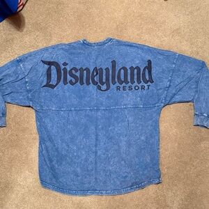Disneyland Resort Blue Denim Spirit Jersey Long Sleeve Large